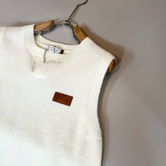 Brunello Cucinelli 2025 knitted wool vest - Picture 7 of 7